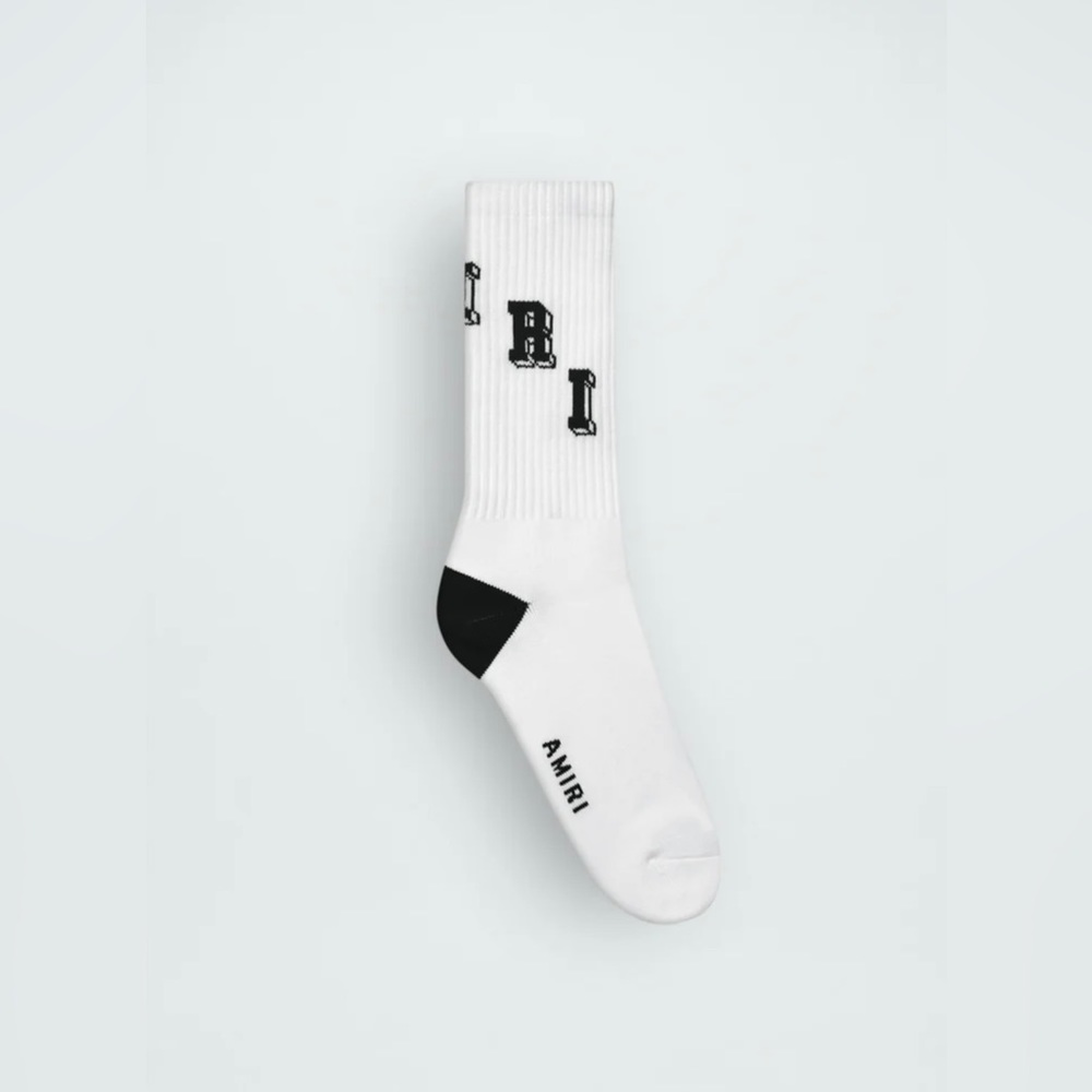 COLLEGIATE AMIRI TUBE SOCK
